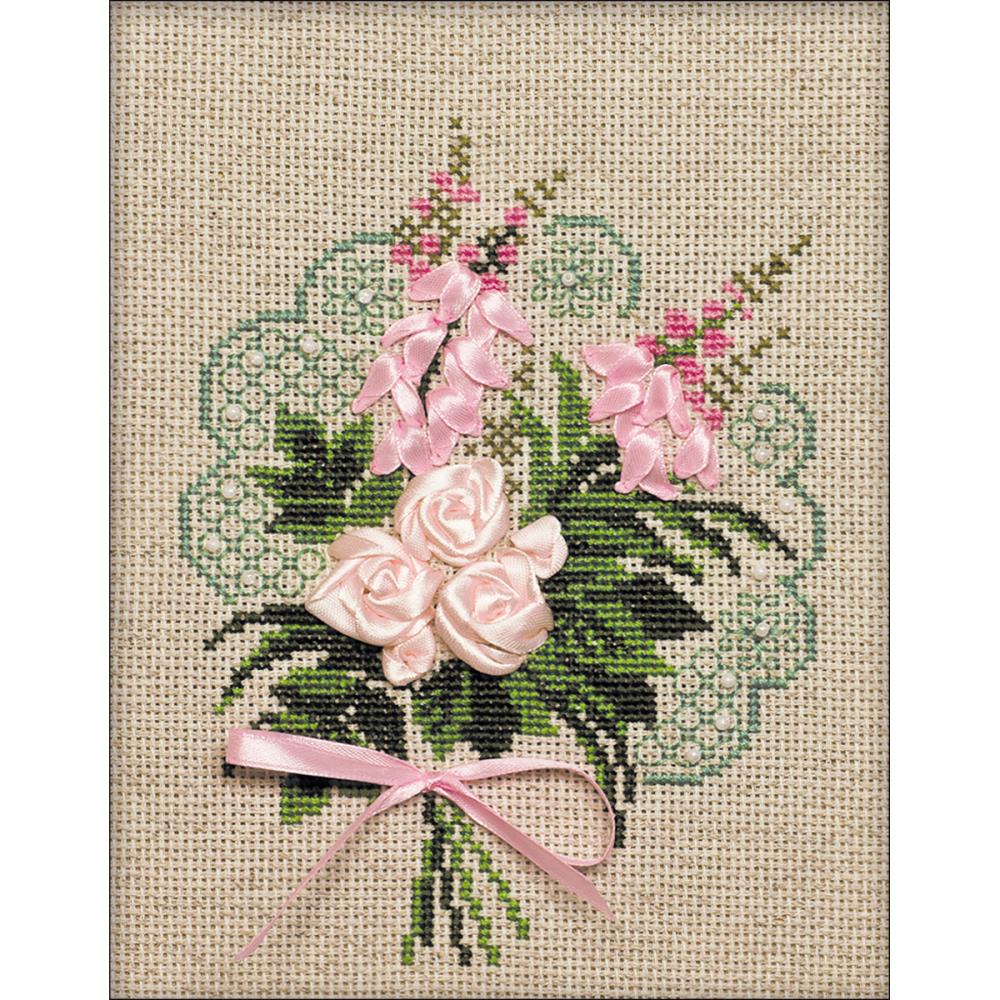 Bouquet Of Tenderness (14 Count) Counted Cross Stitch Kit